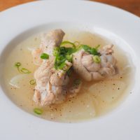 鶏と大根の塩こうじスープ