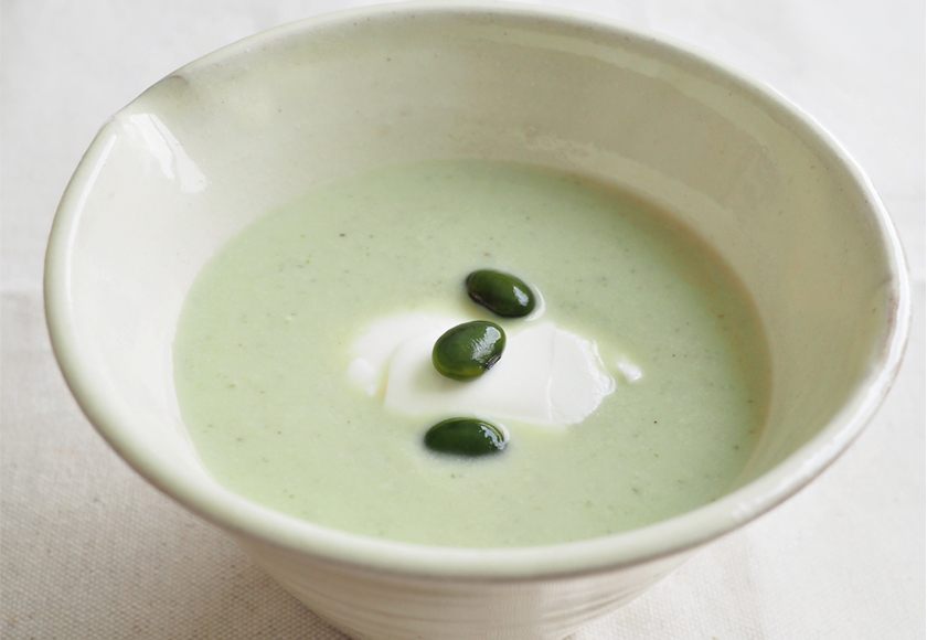 おからと枝豆のポタージュ