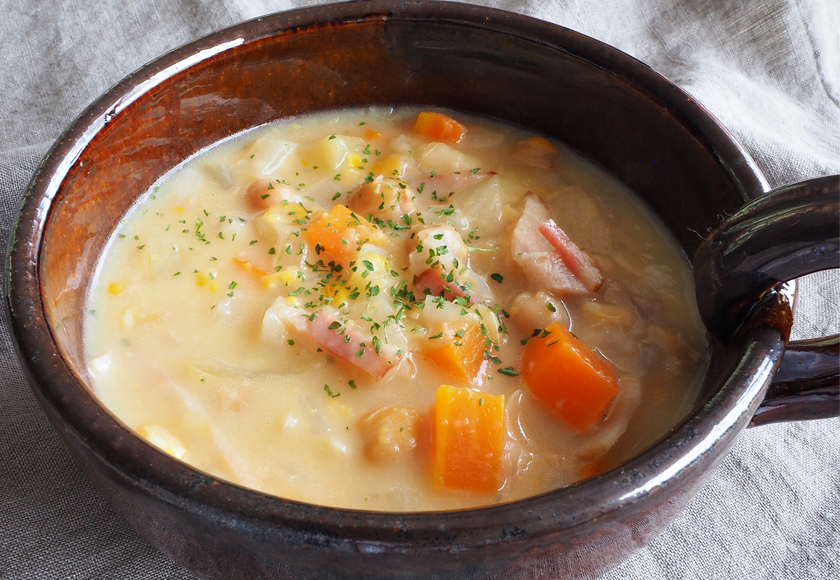 コーンチャウダー