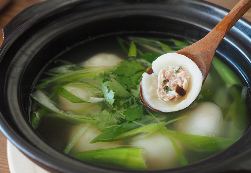 白玉肉だんごスープ