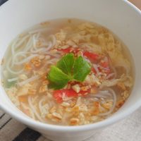 ぽかぽかにゅうめんスープ