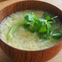 ふわとろタマゴスープ