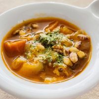 もち麦ミネストローネ