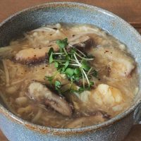 きのこの酸辣湯