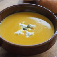 パンによく合うパンプキンスープ